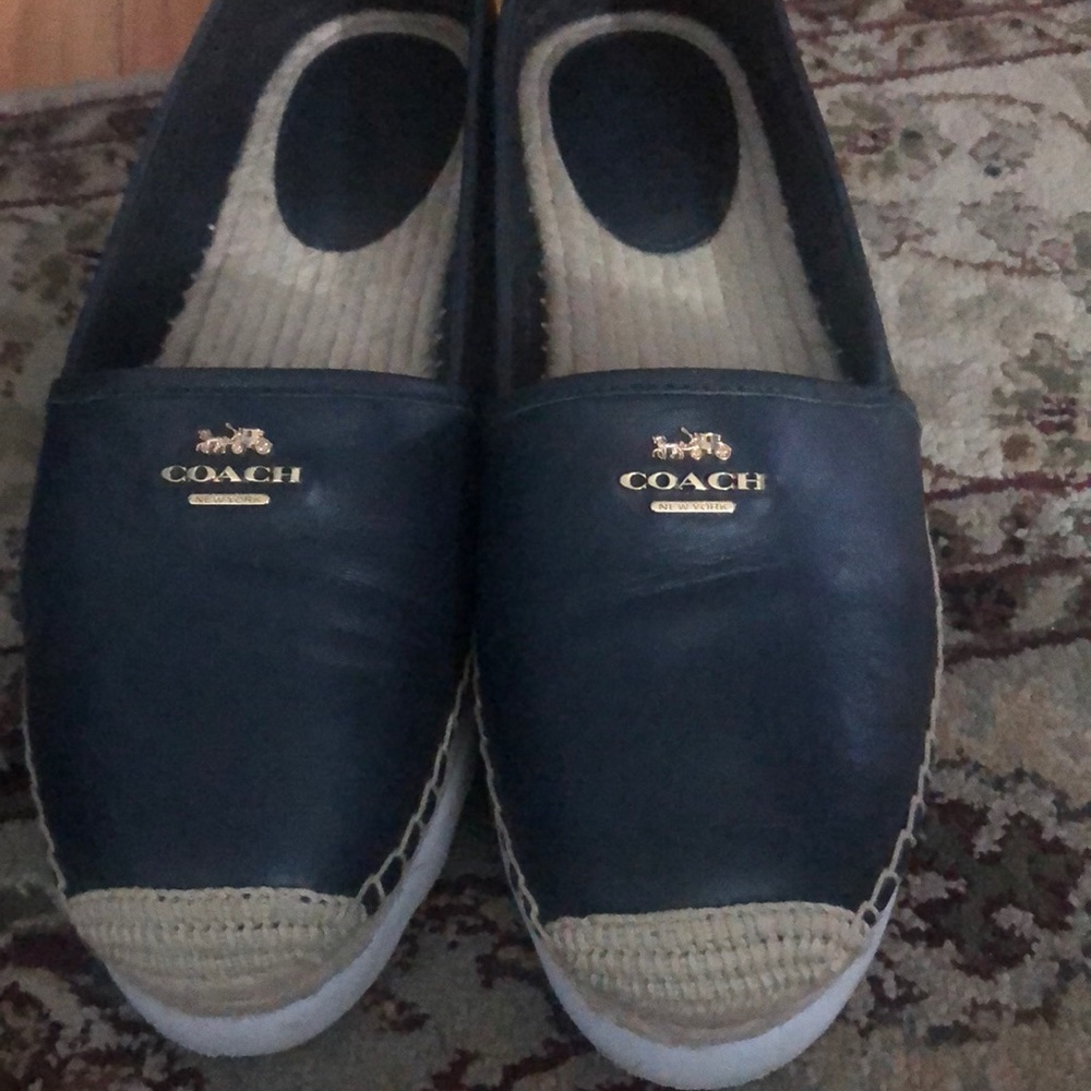 Gentle used size 10 coach espadrille - Picture 5 of 5